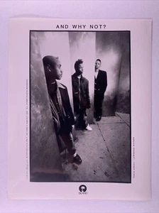 And Why Not? Photo Original Island Records Promo Circa 1990 - Picture 1 of 12