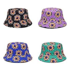 Unisex Double-Sided Plain Black Fit For Newcastle United FC Sun Bucket Hat - Picture 1 of 12