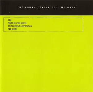 Human League - Tell Me When - Used CD - 25 - H1177z - Picture 1 of 1