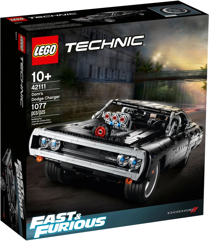 LEGO TECHNIC: Dom's Dodge Charger (42111) - NEW - SEALED - RETIRED - Image 1 of 1