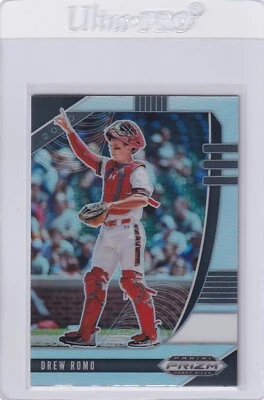 2020 PRIZMS SILVER RC DREW ROMO COLORADO ROCKIES PARALLELS PRIZM DRAFT E3068 - Image 1 of 2