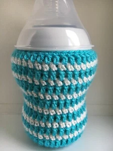 Chrochet Handmade Baby Bottle Cover for Tommee Tippee 260ml Closer to Nature’s - Picture 1 of 3