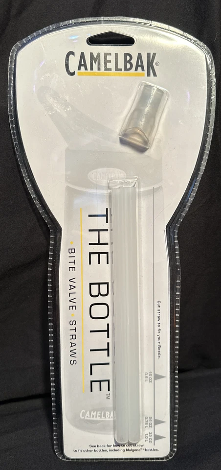 Pajita de repuesto Camelbak The Bottle con válvula de mordida corte transparente a la longitud Foto 1 de 2