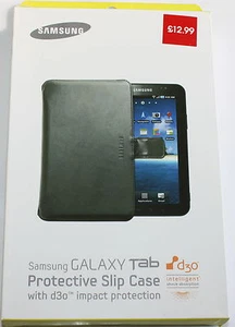 SAMSUNG GALAXY TAB EXECUTIVE/SLIP CASE WITH D30 IMPACT PROTECTION -BLACK - NEW - Picture 1 of 2