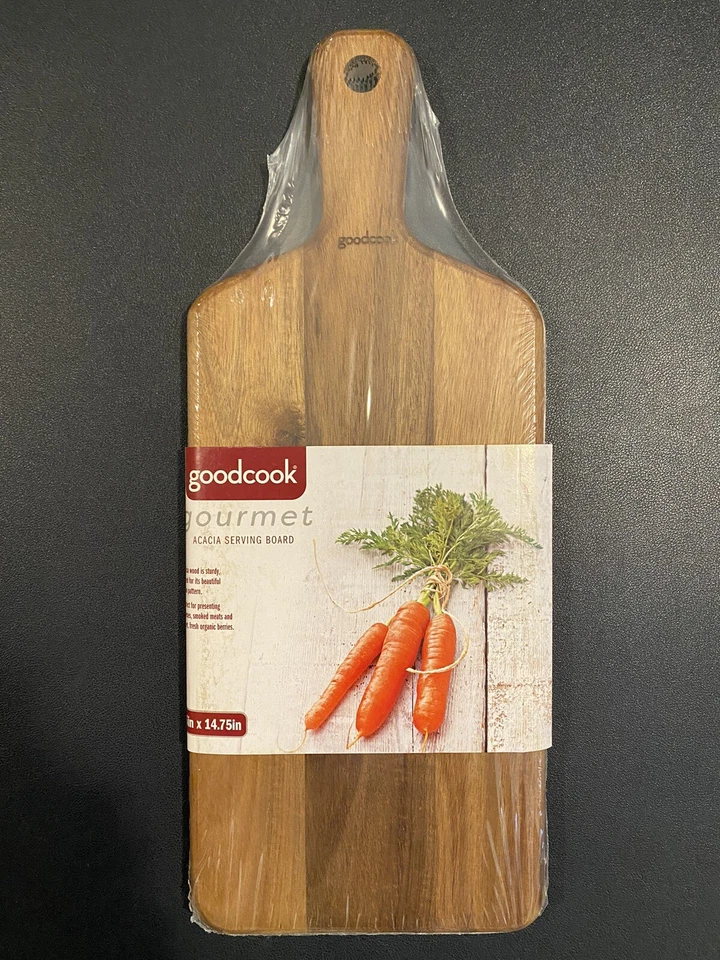 Goodcook Gourmet Acacia Serving Board (6in x 14.75in) Brand New - Image 1 of 4