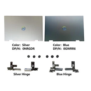 For Dell Inspiron 5410 5415 7415 2-in-1 Lcd Back Cover Hinges 0NRGDR 0GWRR6 US - Picture 1 of 63