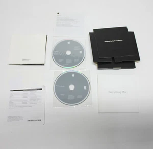 Mac Computers OS X Install Disc 1 & 2 Version 10.5.4 2008 Model 3A152 w/Stickers - Picture 1 of 3