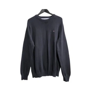 tommy Hilfiger pullover girocollo blu man size xl - Imagen 1 de 9