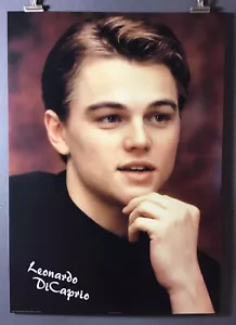 Bel Ritratto di LEONARDO DICAPRIO, grande poster a colori 24x34” nuovo stato - Foto 1 di 3