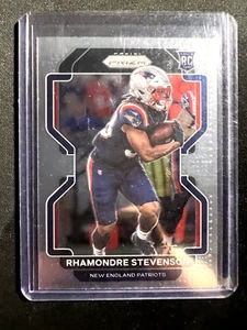 2021 Panini Prizm Base #367 Rhamondre Stevenson Patriots Rookie Card RC 🔥 - Picture 1 of 2