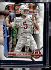 2022 Topps U Bowman 1st Edition #10 Graham Mertz - Bild 1 von 2
