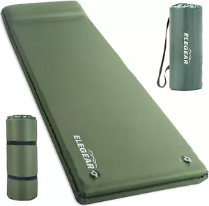 Self Inflating Sleeping Pad, 3.1" Ultra-Thick Memory Foam Camping Pad with Pill - Picture 1 of 5