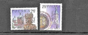 POLAND 2002 issue - POLISH CITIES Kalisz & Pfock - 1.80zl & 2.60zl - Mint MNH - Picture 1 of 1