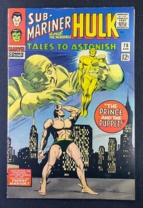 Tales to Astonish (1959) #78 FN+ (6.5) Sub-Mariner Puppet Master Gene Colan un - Bild 1 von 2