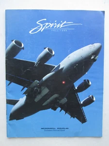 SPIRIT Fall 1994 McDonnell Douglas Magazine C-17 TRANSPORT PLANE Vol. 8 No. 3 - Imagen 1 de 7