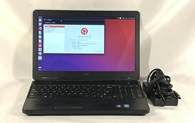 Dell Latitude E5540 i5-4200U CPU 14" 4GB RAM 500GB HDD Ubuntu 16.04 Laptop - Image 1 of 4