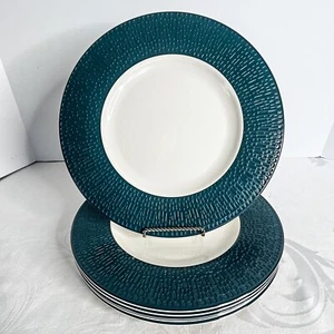 Threshold Melamime Essteller 6er Set Strukturiert Grün 10,5"  - Bild 1 von 4