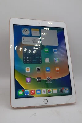 Apple iPad 6.Gen 2018 32GB WiFi  Wlan Rosé Gold Displayschaden A1893 #5047 - Bild 1 von 4