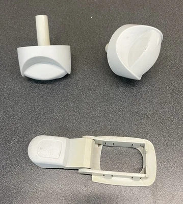 Weber Genesis Silver [ Control Knobs 3 Pcs ] 2-burner Grill BBQ A/B Parts Only - Image 1 of 4