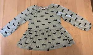 Polarn O. Pyret mint coloured cat tunic top size 4-6 years - Picture 1 of 7
