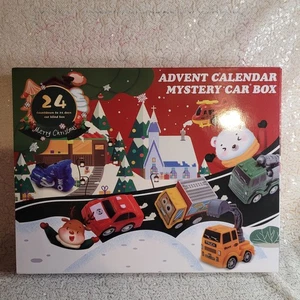24 Piece Toy Car & Construction Vehicle Christmas Advent Calendar Set - Picture 1 of 8