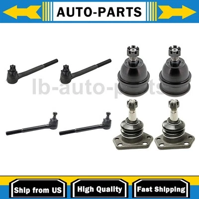 Extremos de varilla de amarre delanteros y rótula 8 piezas para Oldsmobile F85 1971 Foto 1 de 4