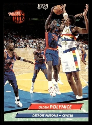 1992 Ultra Olden Polynice #259 Detroit Pistons  Near mint or better - Image 1 of 2