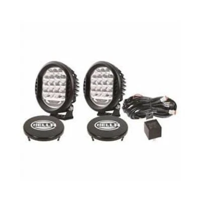 Luz de conducción LED redonda Hella 358117171 ValueFit; lente transparente - 22,5 vatios Foto 1 de 3