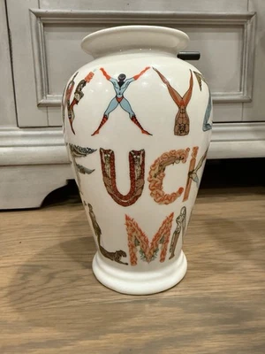 Supreme Alphabet Vase White One Size - Image 1 of 4