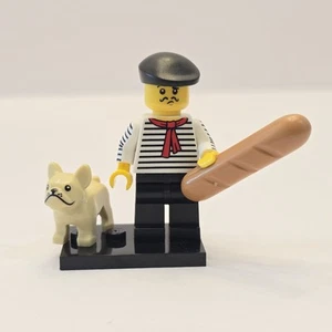 LEGO Series 17 Connoisseur Collectible Minifigure complete w/ French Bulldog - Picture 1 of 7