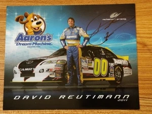 David Reutimann 2011 Michael Waltrip Racing Signed Photo #00 - Picture 1 of 7