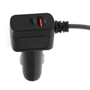 New DC Satellite Power Cable For Car 6.5FT USB C 36W Fast Charging Satellite Car - Picture 1 of 24