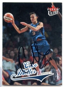 Tarjeta Ultra WNBA 2004 autografiada firmada por Coco Miller #53 - Imagen 1 de 1