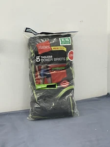 Hanes Men's Tagless Boxer Brieolors Slightly Imperfect (X-Large) - Picture 1 of 1