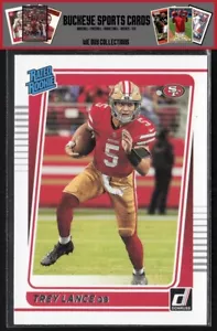 2021 Donruss Trey Lance #254 RC - Foto 1 di 2