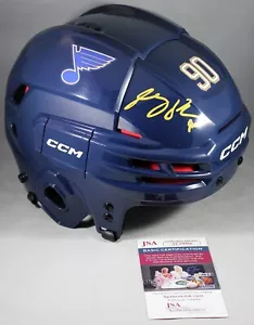 RYAN O'REILLY SIGNED FULL-SIZE ST. LOUIS BLUES HELMET FS NHL AUTOGRAPHED JSA COA - Picture 1 of 3