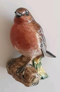 Beswick Red-breasted Robin 980 Figurine, Gloss Hand Painted - Picture 1 of 11