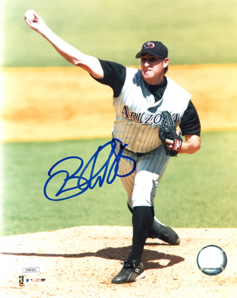 Foto 8x10 de Brandon Webb firmando Arizona Diamondbacks JSA Foto 1 de 1
