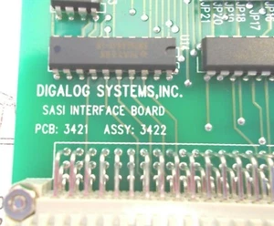 Digalog Systems, Inc. ASSY:3422/PCB:3421 Interface Board SASI - Picture 1 of 5