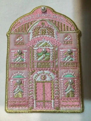 NEW Stoney Clover Lane LARGE Hotel CHERRY ON TOP COLLECTION Pearls PATCH Sticker - Image 1 of 4