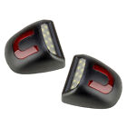 2 PC Red Tube LED License Plate Lights Fit for Chevy Silverado GMC Sierra 1500