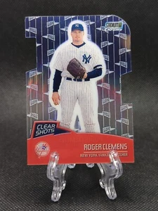 2000 Topps Stadium Club Chrome Clear Shots Refractor Die-Cut Roger Clemens #CS3 - Bild 1 von 2