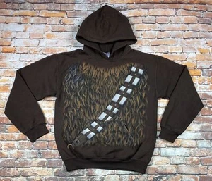 Disney Star Wars Felpa con Cappuccio Adulto Piccolo Marrone Pullover Chewbaca Casual Cosplay Uomo - Foto 1 di 9