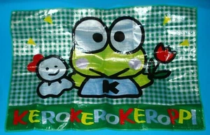 Sanrio Hello Kitty Keroppi Woven Poly Banner Rare HTF 27" X 38.5" - Picture 1 of 4