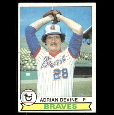 1979 Topps - Adrian Devine #257 Atlanta Braves  ⚾ Baseball Card - Image 1 of 3