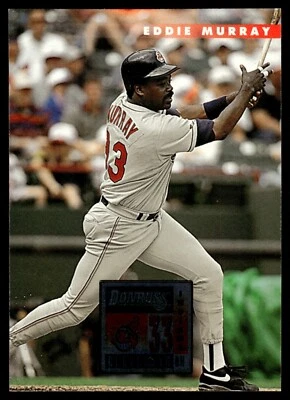 1996 Donruss #105 Eddie Murray Cleveland Indians - Image 1 of 2