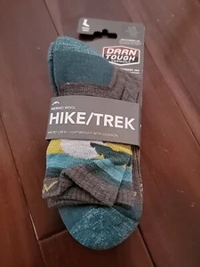 Darn Tough 5005 Taupe Women's Sunset Ledge Micro Crew Lightweight Hiking Sock - Picture 1 of 3