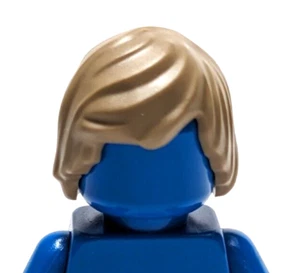 Lego - Minifigur Haare - Star Wars - Luke - hellbraun blond mittellang gewellt - 75352 - Bild 1 von 2