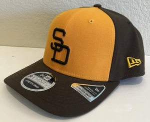 New Era San Diego Padres Herren braun Cooperstown 9SEVENTY Stretch Snapback Mütze - Bild 1 von 5
