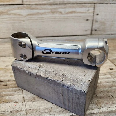 1990s Qranc Stem 135 mm Threadless 1 1/8 in Mountain Bike MTB Black 25.4 mm - Image 1 of 4